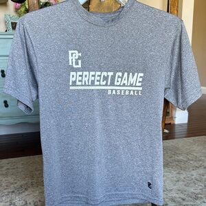 Gray Perfect Game Baseball T-Shirt